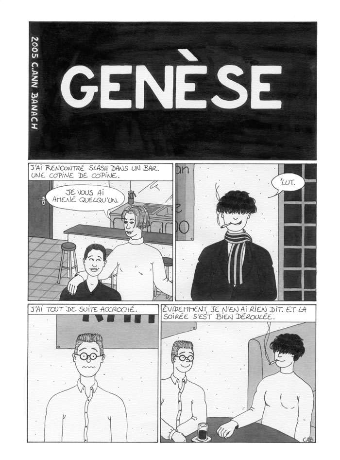 BD lesbienne - Gense - Page 1