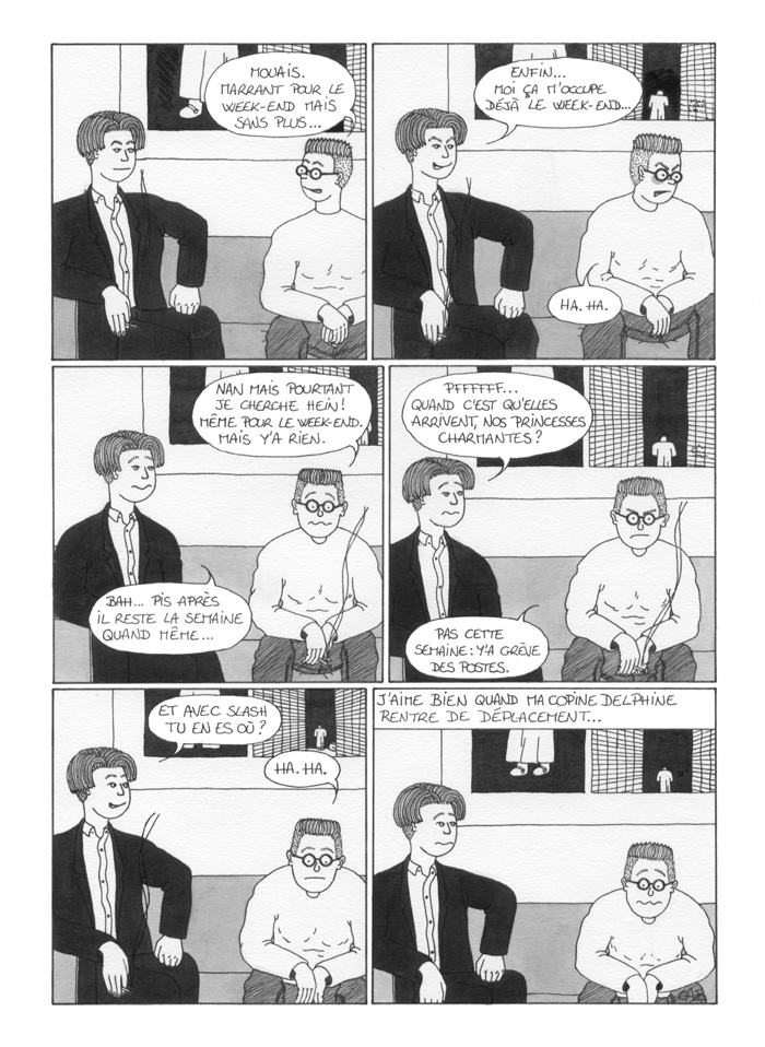 BD lesbienne - Ha. Ha. - Page 1