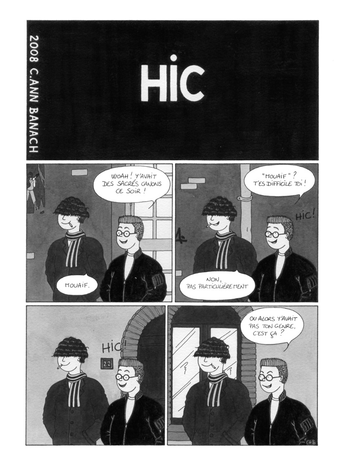 BD lesbienne - Hic - Page 1