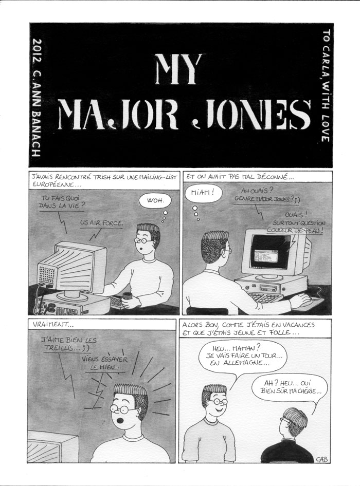 BD lesbienne - My major Jones - Page 1