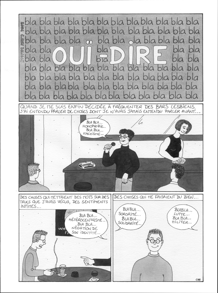 BD lesbienne - Ou-dire - Page 1