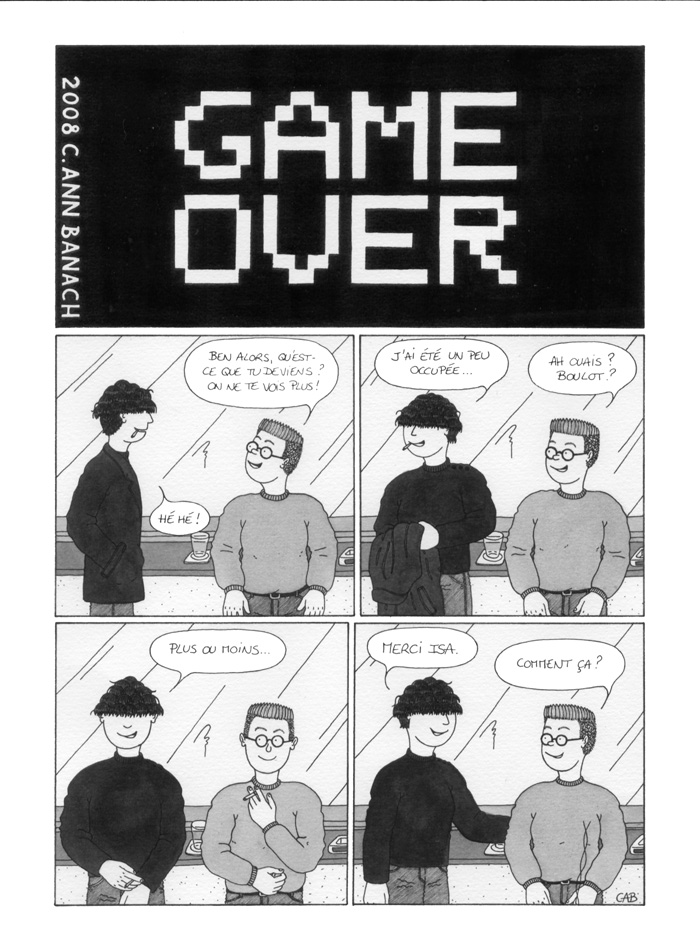 BD lesbienne - Game Over - Page 1