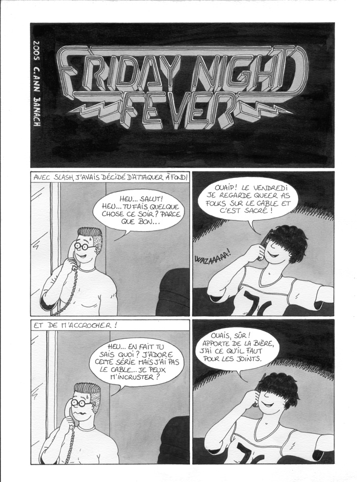 BD lesbienne - Friday Night Fever - Page 1