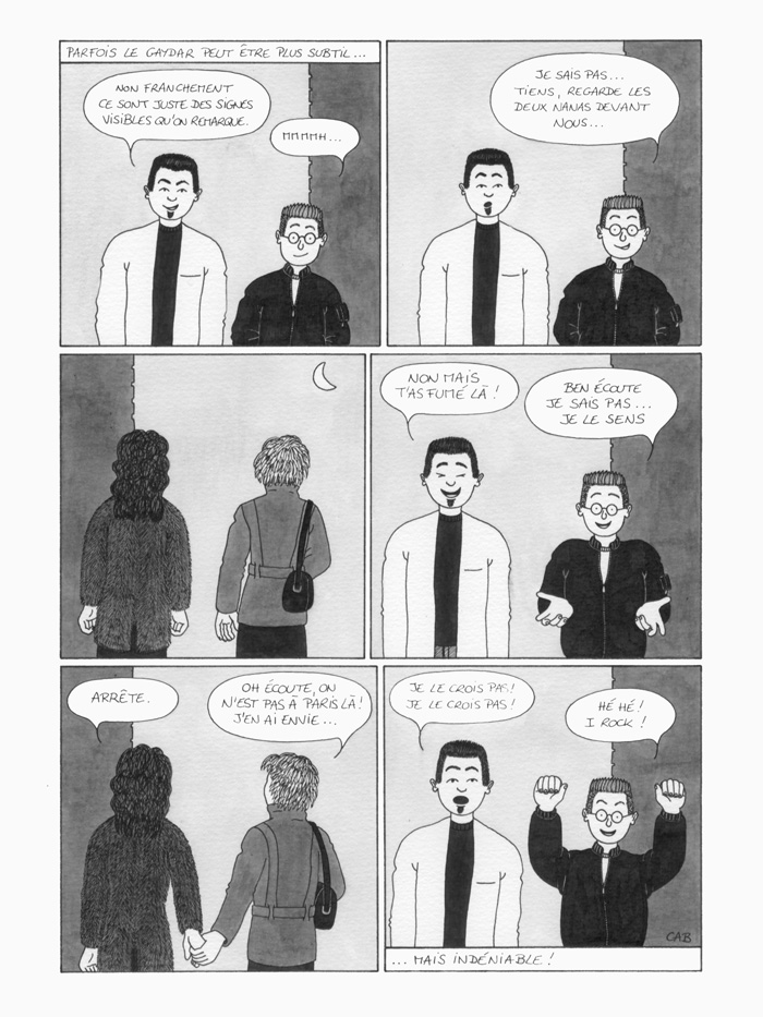 BD lesbienne - Le gaydar - Page 3