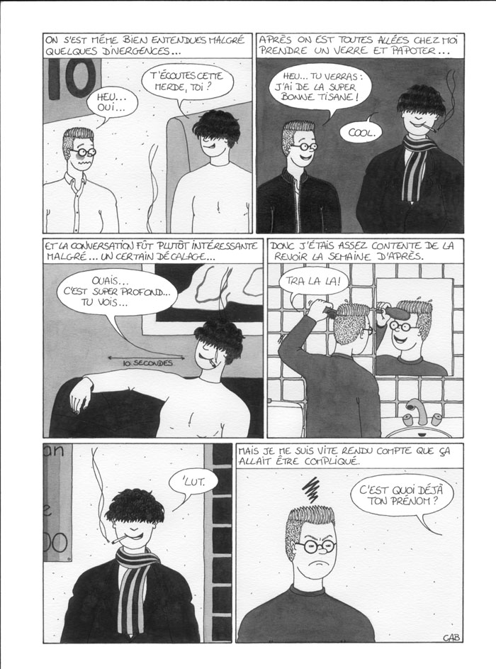 BD lesbienne - Gense - Page 1