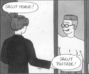 BD lesbienne - Ha. Ha. - Dtail