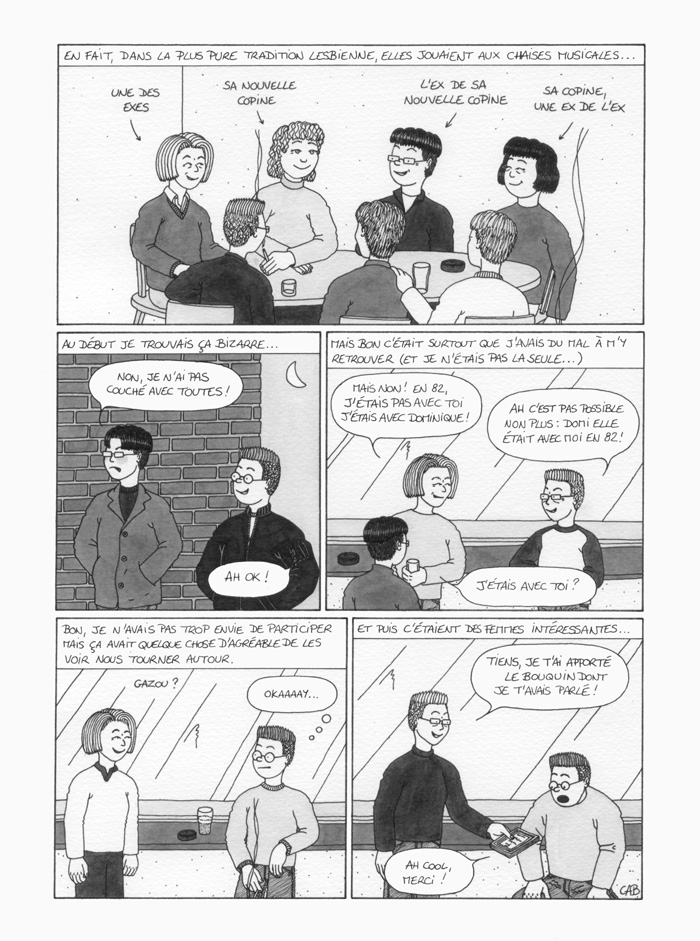 BD lesbienne - Le jupon rouge - Page 3