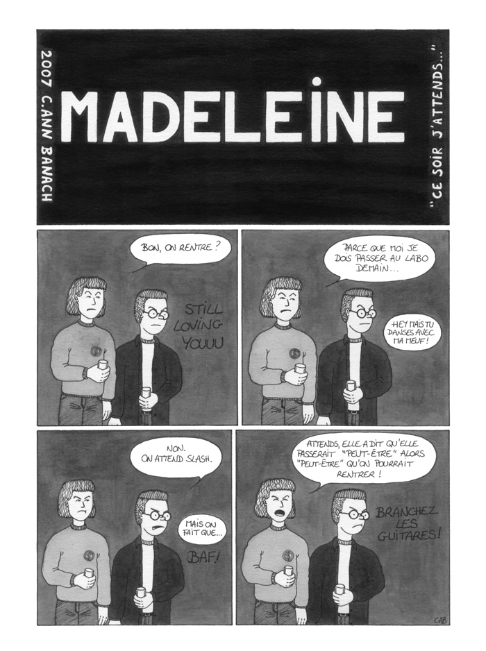 BD lesbienne - Madeleine - Page 1