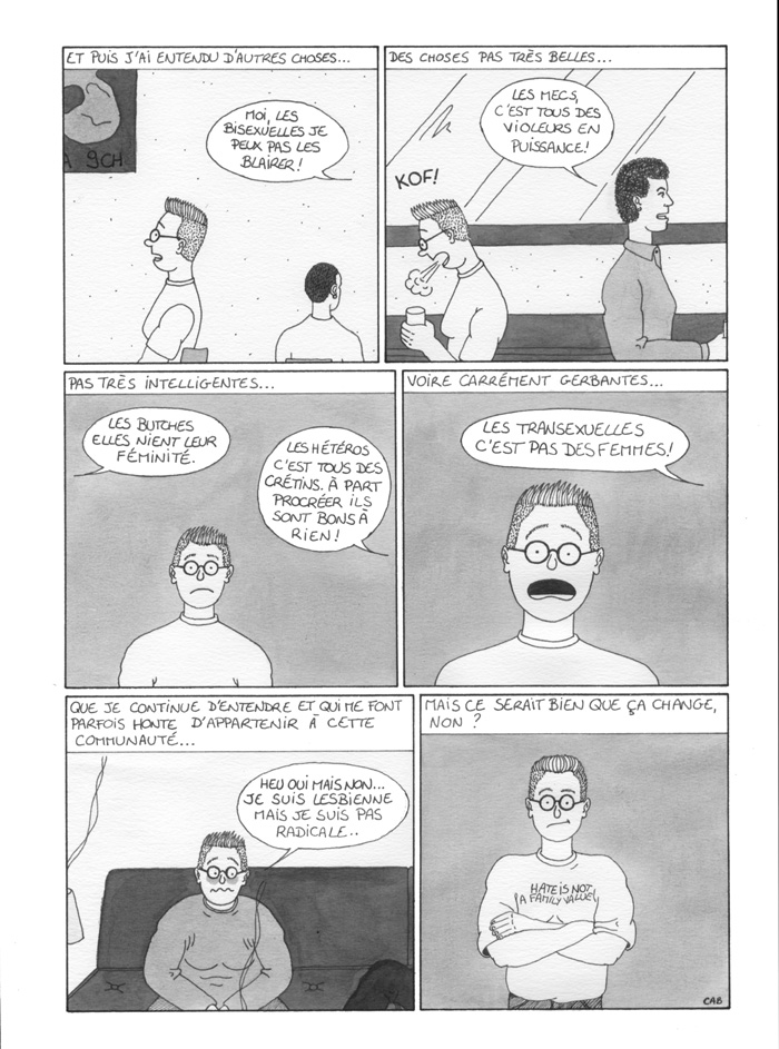BD lesbienne - Ou-dire - Page 1