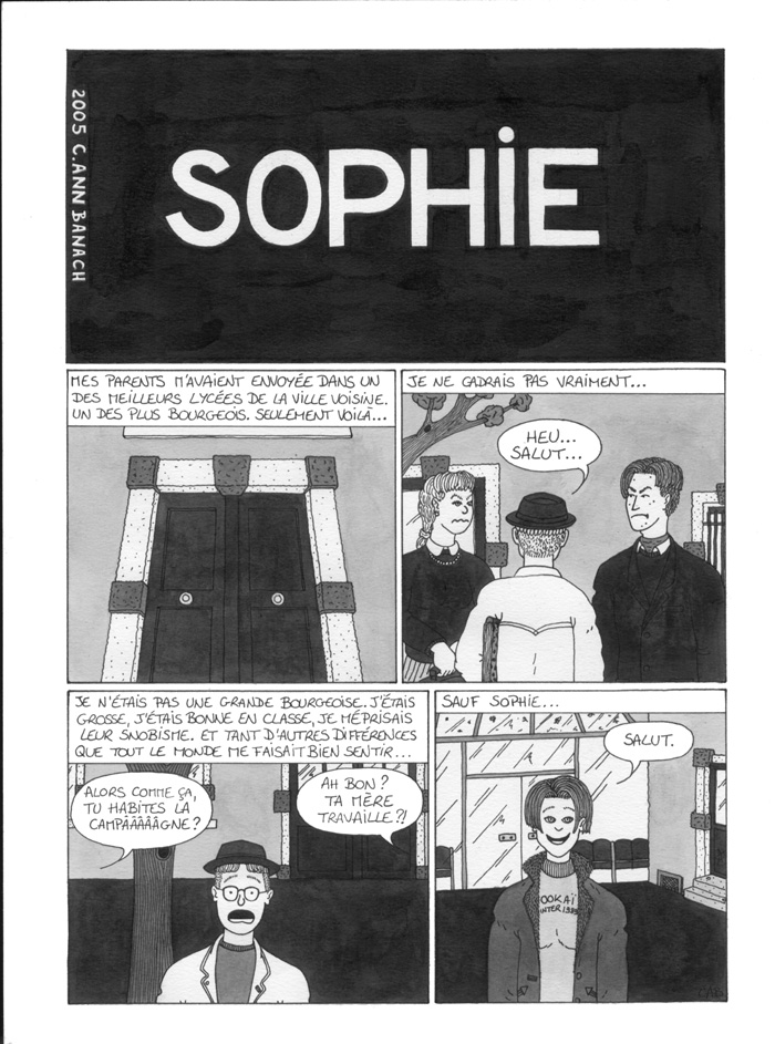 BD lesbienne - Sophie - Page 1