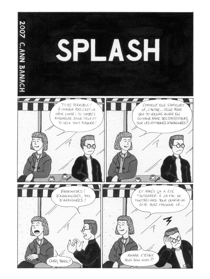 BD lesbienne - Splash - Page 1