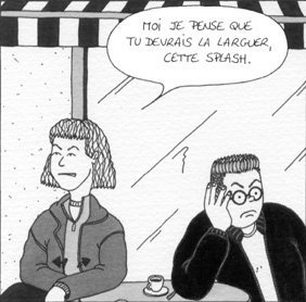 BD lesbienne - Splash - Dtail